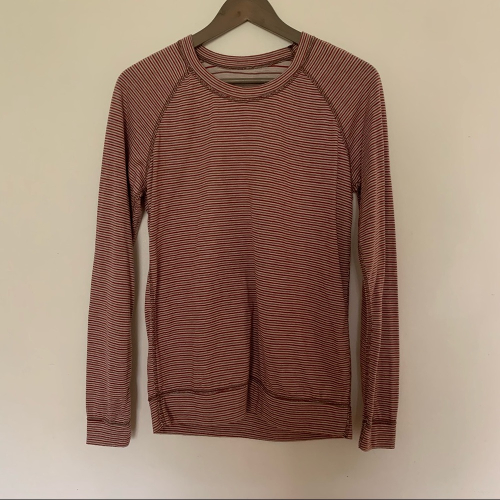 Reversible sweatshirt stripes